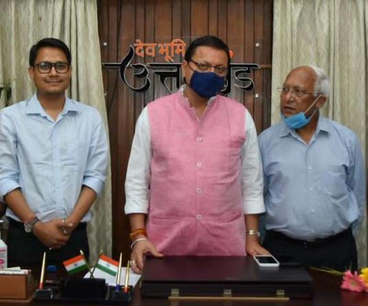 एसोसिएशन के अध्यक्ष अवतार सिंह रावत महासचिव विकास बहुगुणा ने देहरादून में मुख्यमंत्री से मुलाकात की