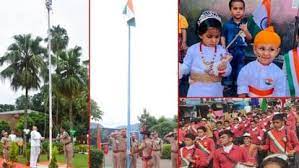 देवभूमि उत्तराखंड में स्वतंत्रता दिवस की 76वीं वर्षगांठ धूम धाम से मनाई गई।