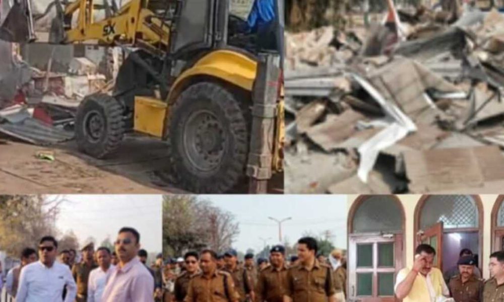 रुद्रपुर में धारा 144 लागू, अवैध दुकानों को किया जा रहा ध्वस्त, पुलिस बल तैनात…