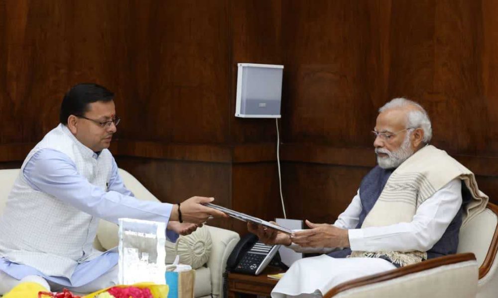 सीएम धामी ने पीएम मोदी से की मुलाकात, इन मुद्दों पर हुई बात…
