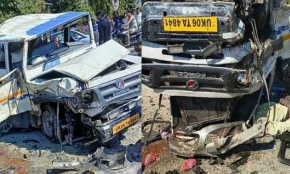 उत्तराखंडः दो कारों की आमने-सामने से जबरदस्त टक्कर, एक की मौत, 11 घायल…