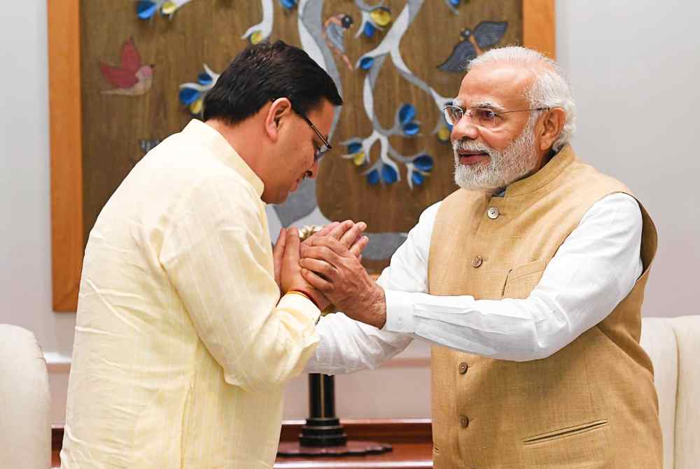 Uttarakhand News: पीएम नरेंद्र मोदी से सीएम पुष्कर सिंह धामी की मुलाकात, चारधाम यात्रा सहित कई मुद्दों पर हुई चर्चा !