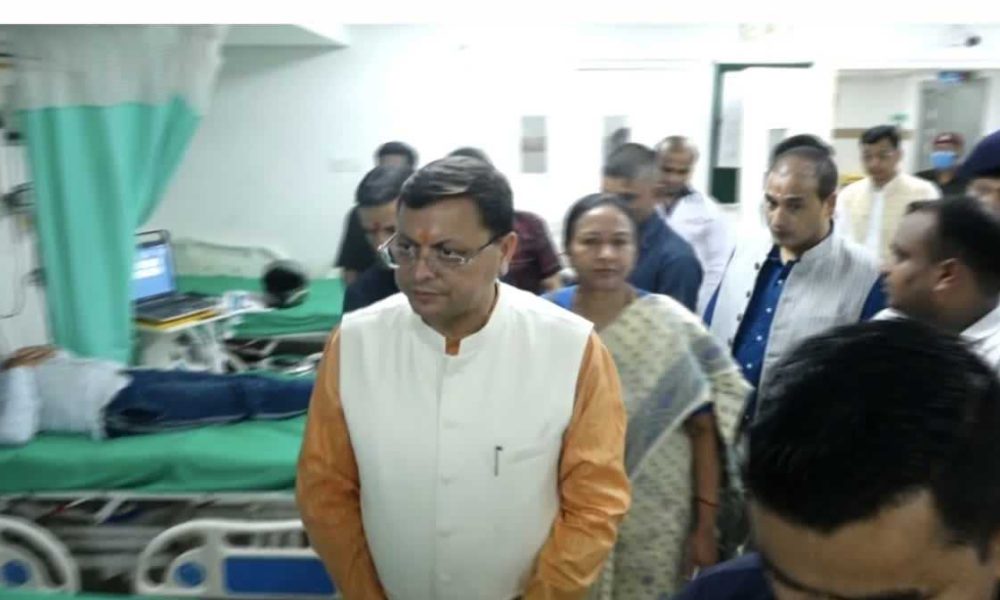 सीएम धामी ने किया राजकीय दून मेडिकल कॉलेज चिकित्सालय का औचक निरीक्षण, दिए ये निर्देश…
