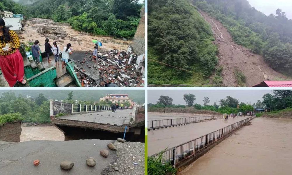उत्तराखंड में बारिश मचा रही तबाही, मासूम सहित एक साधू की मौत, अन्य घायल…