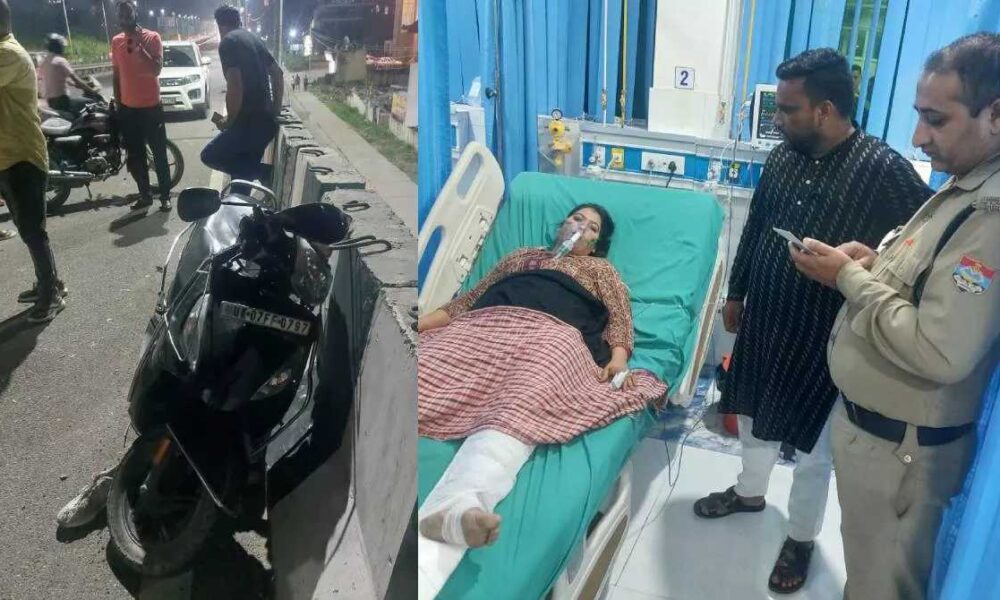 अस्पताल में भर्ती चेरे भाई से मिलकर घर लौट रहे भाई-बहन हादसे के शिकार, एक की मौत दो घायल…