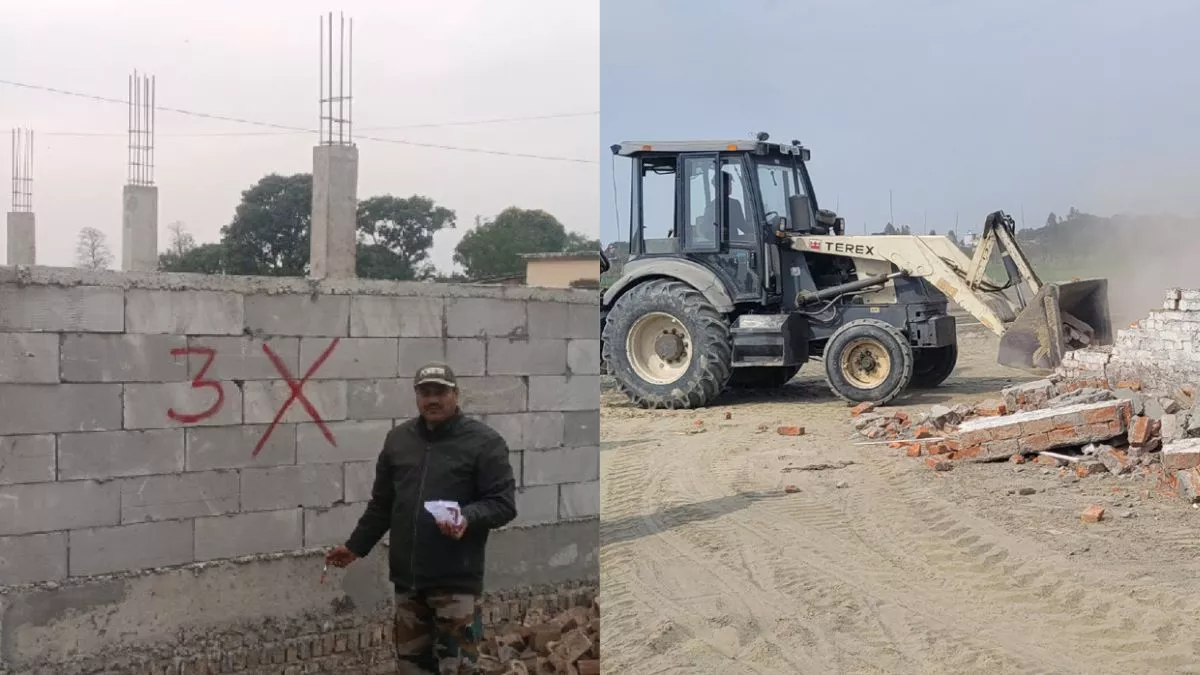 उत्तराखंड : अब हल्द्वानी के इस इलाके में चलेगा बुलडोजर, मकानों पर बना दिए लाल निशान नए घर भी टूटेंगे