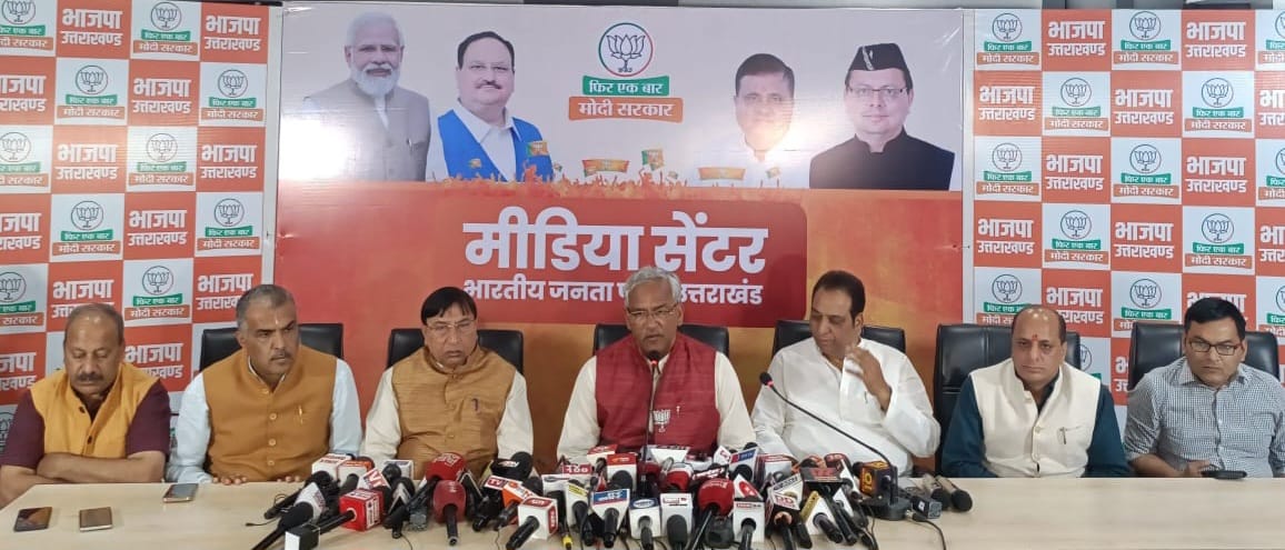 विकसित भारत के निर्माण के संकल्प पर मुहर लगाने का है यह चुनाव:त्रिवेंद्र रावत