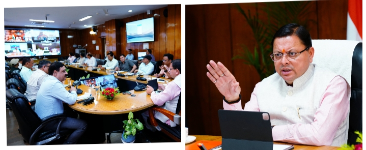 चारधाम यात्रा की लगातार मॉनिटरिंग करें अधिकारी : सीएम