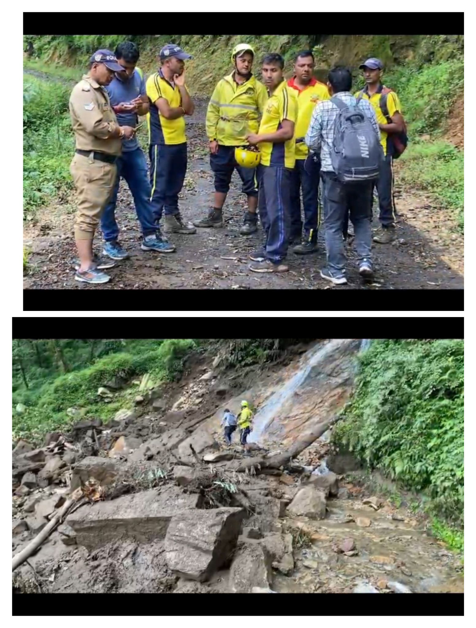 टिहरी में  गदेरे में बहा स्वास्थ्य विभाग का कर्मचारी