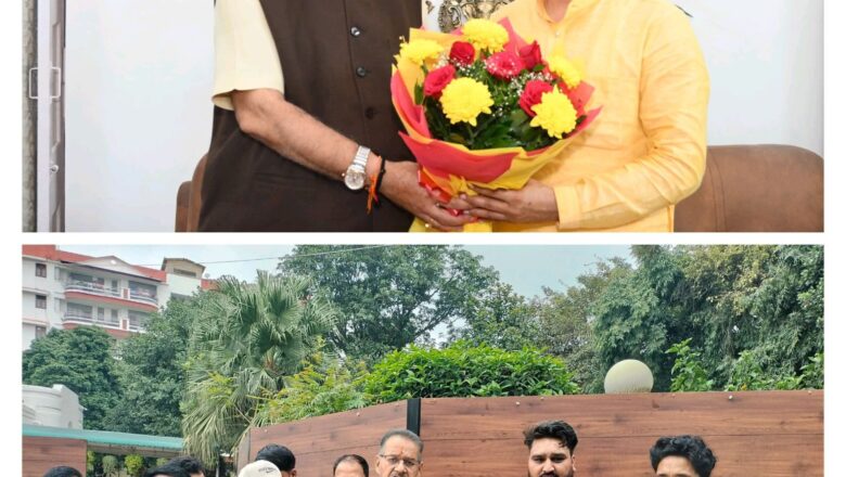 उत्तरकाशी के प्रतिनिधिमंडल ने कृषि मंत्री से भेंट कर हर्षिल घाटी के सेब की खरीद की मांग की।