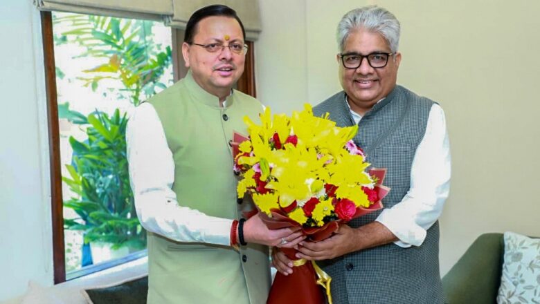 उत्तराखंड में 7 जल विद्युत परियोजनाओं और हल्द्वानी खेल विश्वविद्यालय पर सीएम धामी ने केंद्रीय मंत्री यादव से की मुलाकात।