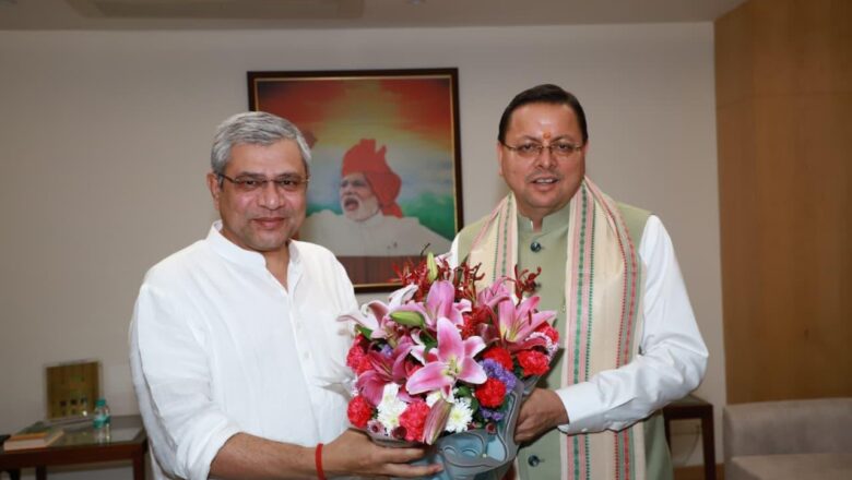 रेल मंत्री अश्विनी वैष्णव ने धामी के अनुरोध पर दी 3 अहम परियोजनाओं को हरी झंडी; देहरादून-हरिद्वार होंगे आदर्श स्टेशन।