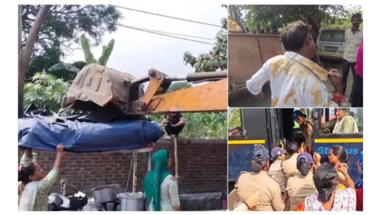 उत्तराखंड: अतिक्रमण हटाने पर गरमाया माहौल, पुलिस और नगर निगम की टीम पर हमला,