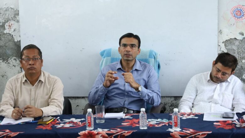 उत्तराखंड: मा0 मुख्यमंत्री विजिट के क्रम में आज सभी आला अधिकारियों संग ग्राउड जीरो पर डीएम सविन