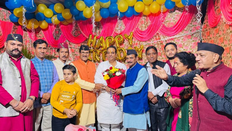 उत्तराखंड: माधव सेवा समिति द्वारा मनाया श्री विनोद चमोली जी का जन्मदिन,