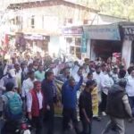 घनसाली में स्वास्थ्य व्यवस्था पर फूटा जनाक्रोश, स्वास्थ्य मंत्री के पुतले की निकाली गई शव यात्रा