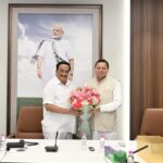 हरिद्वार महाकुंभ 2027 की तैयारी: सीएम धामी ने केंद्रीय मंत्री सी.आर. पाटिल से की मुलाकात, 408 करोड़ की परियोजनाओं की मांग