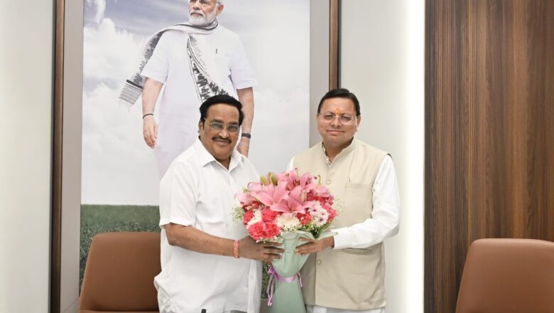 हरिद्वार महाकुंभ 2027 की तैयारी: सीएम धामी ने केंद्रीय मंत्री सी.आर. पाटिल से की मुलाकात, 408 करोड़ की परियोजनाओं की मांग