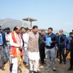 256 करोड़ की लागत से बन रहे प्रदेश के प्रथम महिला स्पोर्ट्स कॉलेज का मुख्यमंत्री  पुष्कर सिंह धामी ने किया स्थलीय निरीक्षण