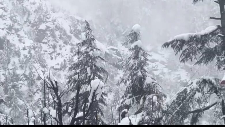 उत्तराखंड में कुदरत का कहर: भारी बर्फबारी से गंगोत्री हाईवे बंद, बदरीनाथ धाम में बिछी 2 फीट मोटी सफेद चादर