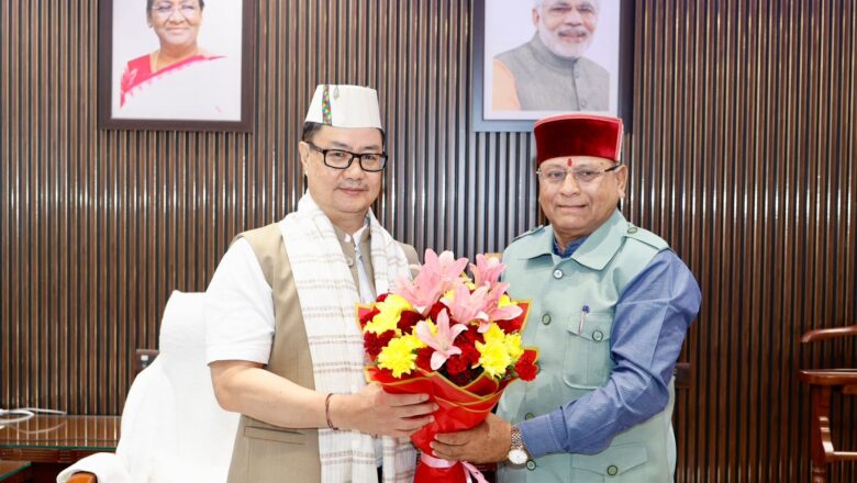 कैबिनेट मंत्री खजान दास ने केंद्रीय मंत्री किरण रिजिजू से की भेंट, उत्तराखंड की अल्पसंख्यक कल्याण योजनाओं पर हुई चर्चा