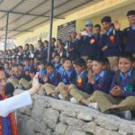 मुख्यमंत्री  पुष्कर सिंह धामी ने देवीधुरा में छात्र-छात्राओं से किया संवाद, उज्ज्वल भविष्य की दी शुभकामनाएं