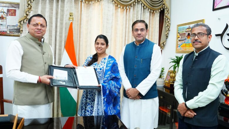 वैश्विक रोजगार योजना का दिखने लगा असर मुख्यमंत्री से मिलीं सपना राणा, जापान के बाद अब जर्मनी में उत्तराखंड के युवाओं का जलवा