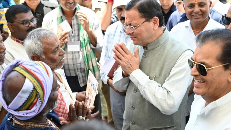 मुख्यमंत्री ने ऋषिकेश स्थित ट्रांजिट कैंप का किया औचक निरीक्षण