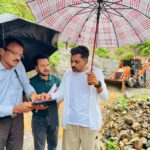 कार्लीगाढ़, सहस्रधारा और सपेरा बस्ती का लिया जायजा, दिए सुरक्षा के सख्त निर्देश