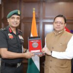 मुख्यमंत्री से महानिदेशक एनसीसी ने की शिष्टाचार भेंट,उत्तराखण्ड में एनसीसी के विस्तार एवं आधुनिक आधारभूत संरचना के विकास पर हुई महत्वपूर्ण चर्चा